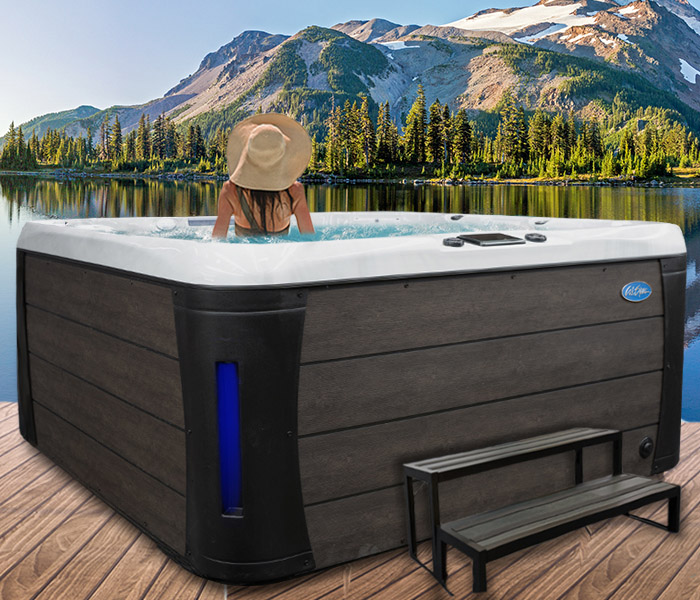Calspas hot tub being used in a family setting - hot tubs spas for sale Redwood City